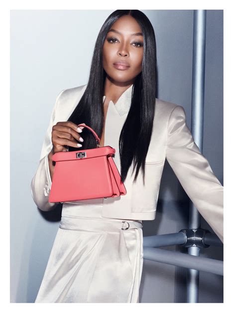 celebrity fendi peekaboo|Naomi Campbell Stars in Fendi’s Peekaboo Bag Spring 2023 .